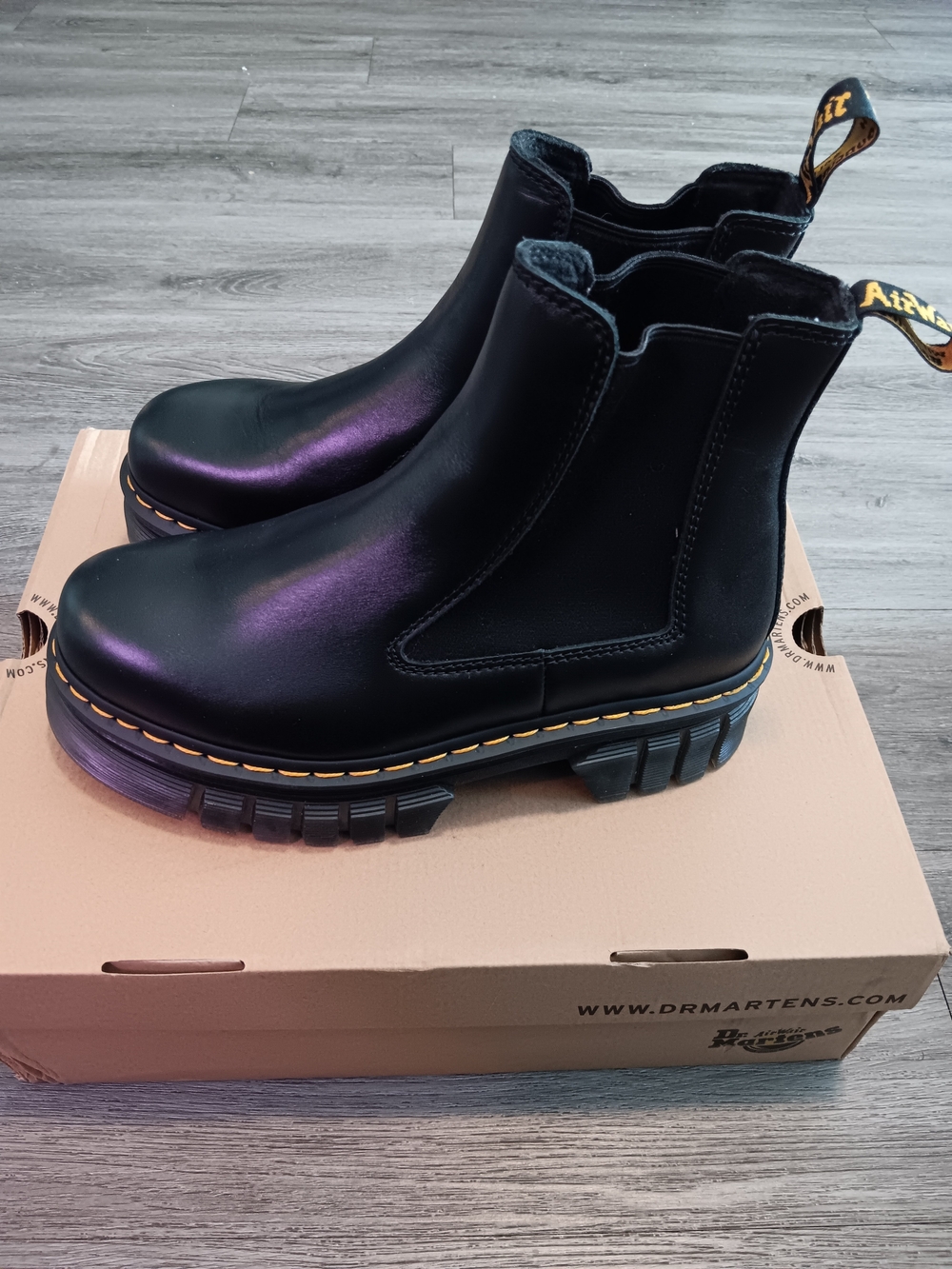 Dr. Martens Women's Audrick Black Chelsea Boots